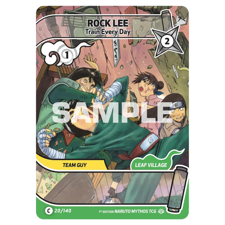 Rock Lee 020/140 Shinobi Shiren