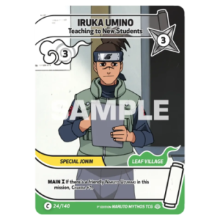 Iruka Umino 024/140 Shinobi Shiren