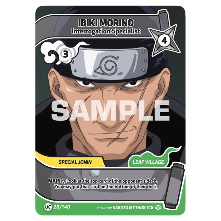 Ibiki Morino 028/140 Shinobi Shiren