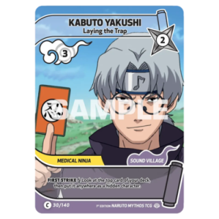 Kabuto Yakushi 030/140 Shinobi Shiren