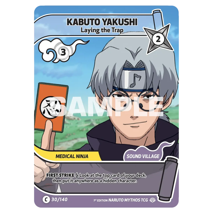 Kabuto Yakushi 030/140 Shinobi Shiren