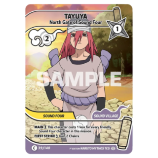 Tayuya 039/140 Shinobi Shiren