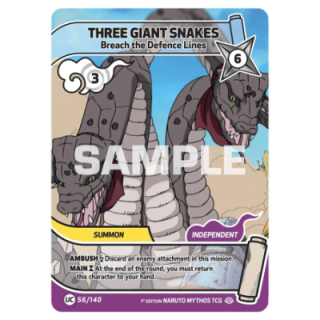 Three Giant Snakes 056/140 Shinobi Shiren