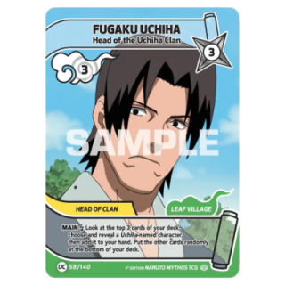 Fugaku Uchiha 058/140 Shinobi Shiren