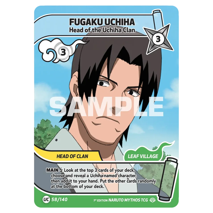 Fugaku Uchiha 058/140 Shinobi Shiren