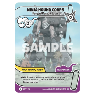 Chiens Ninjas 059/140 Shinobi Shiren