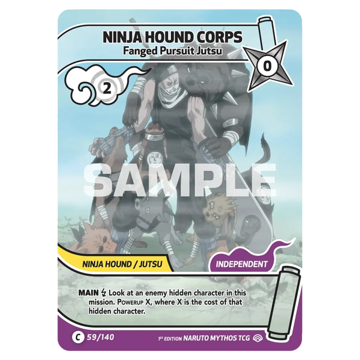 Chiens Ninjas 059/140 Shinobi Shiren