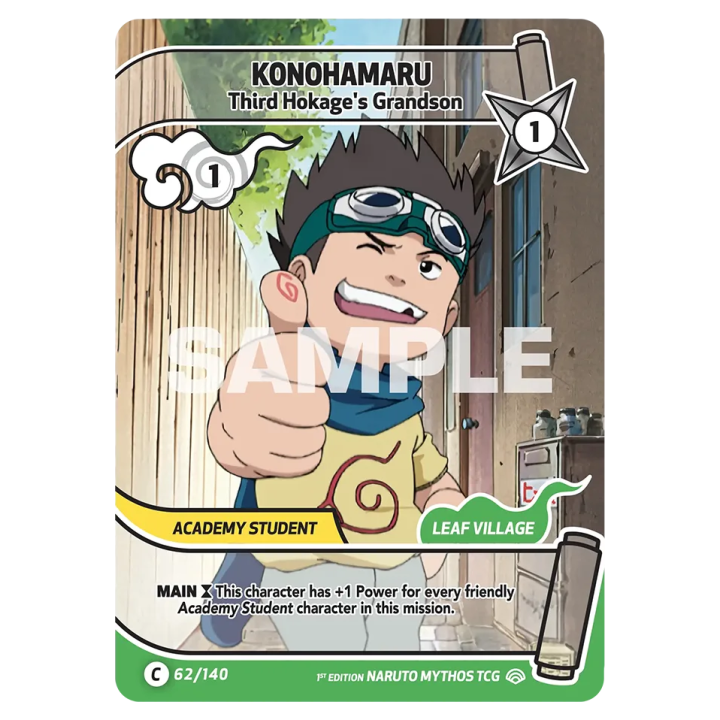 Konohamaru 062/140 Shinobi Shiren