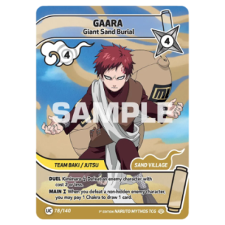 Gaara 078/140 Shinobi Shiren