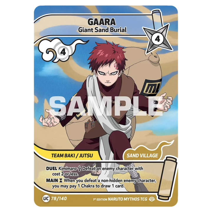 Gaara 078/140 Shinobi Shiren