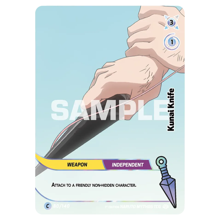 Kunai Knife 080/140 Shinobi Shiren