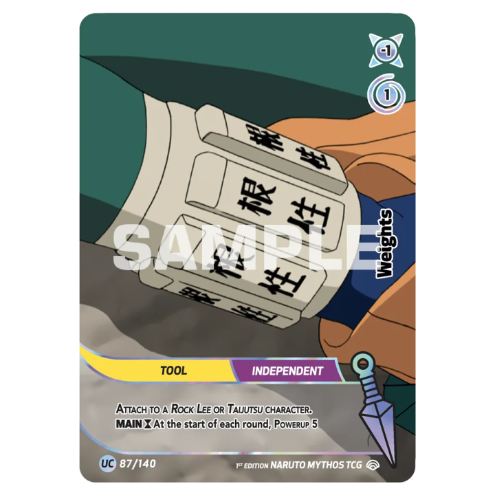 Weights 087/141 Shinobi Shiren