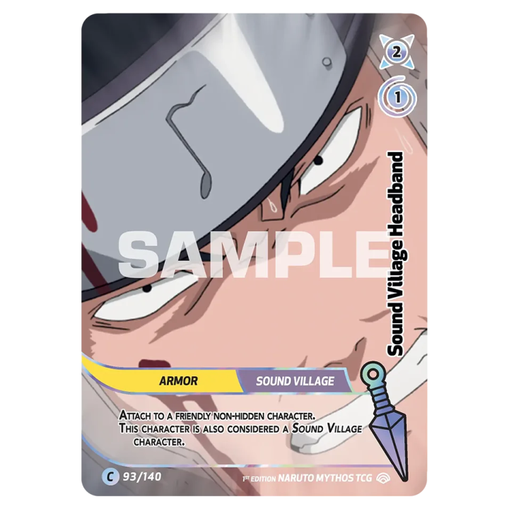 Sound Village Headband 093/140 Shinobi Shiren