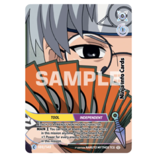 Ninja Info Cards 100/140 Shinobi Shiren