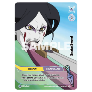 Snake Sword 101/140 Shinobi Shiren