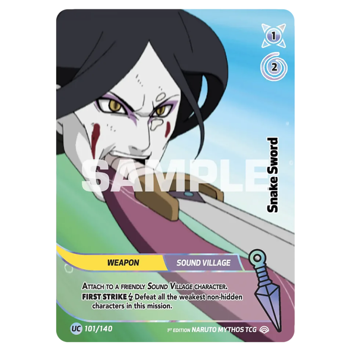 Snake Sword 101/140 Shinobi Shiren