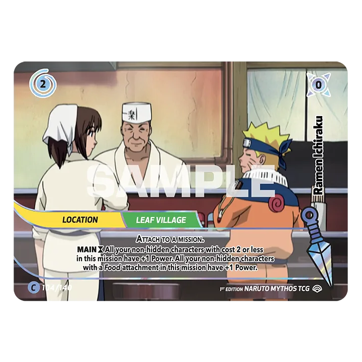 Ichiraku Ramen 104/140 Shinobi Shiren