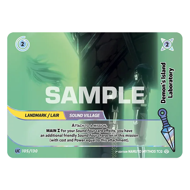 Demon's Island Laboratory 105/140 Shinobi Shiren