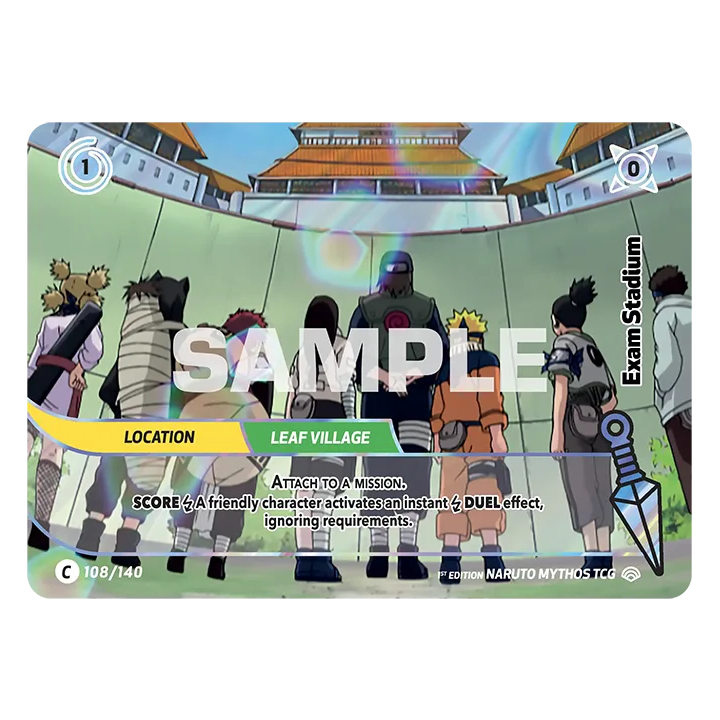 Exam Stadium 108/140 Shinobi Shiren