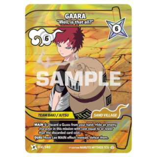 Gaara 114/140 Shinobi Shiren