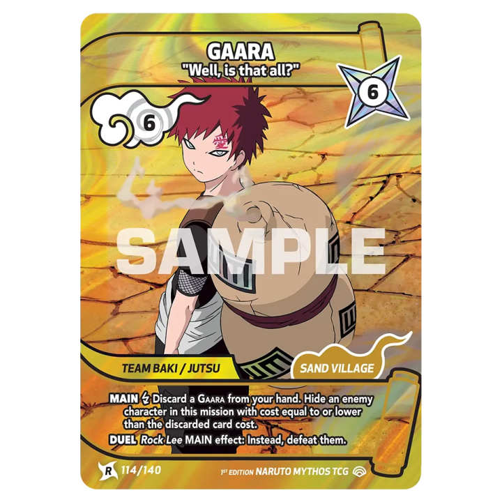Gaara 114/140 Shinobi Shiren