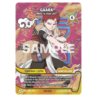 Gaara 114/140 Shinobi Shiren