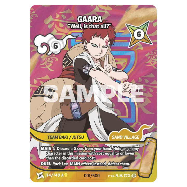 Gaara 114/140 Shinobi Shiren