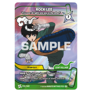 Rock Lee 115/140 Shinobi Shiren