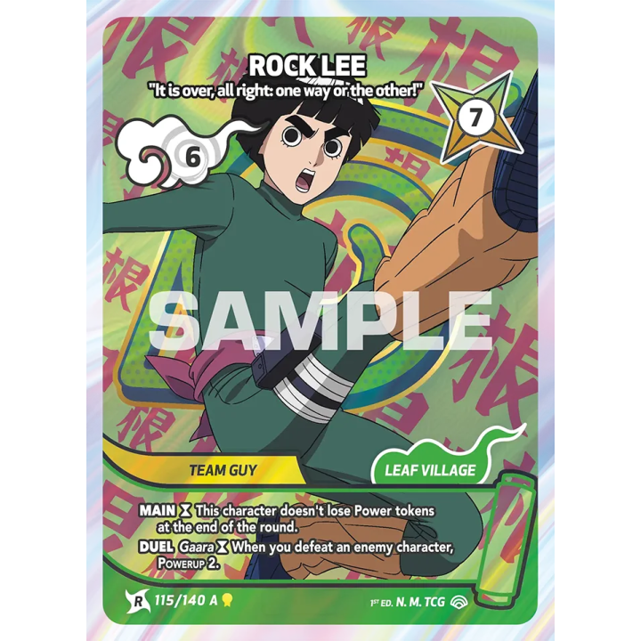 Rock Lee 115/140 Shinobi Shiren