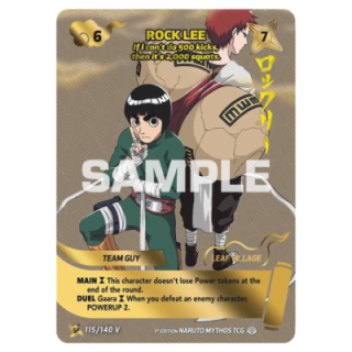 Rock Lee 115/140 Shinobi Shiren