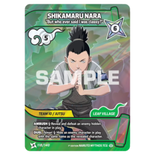 Shikamaru Nara 118/140 Shinobi Shiren