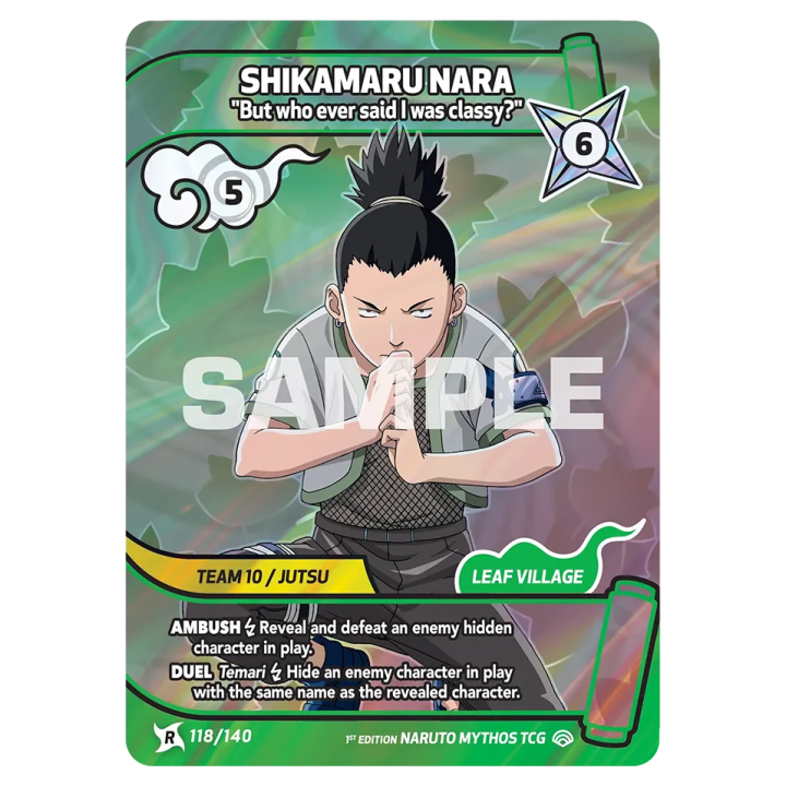 Shikamaru Nara 118/140 Shinobi Shiren