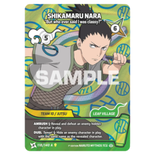 Shikamaru Nara 118/140 Shinobi Shiren