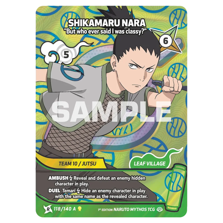 Shikamaru Nara 118/140 Shinobi Shiren