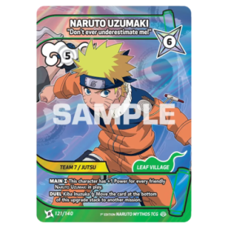 Naruto Uzumaki 121/140 Shinobi Shiren