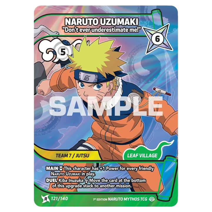 Naruto Uzumaki 121/140 Shinobi Shiren