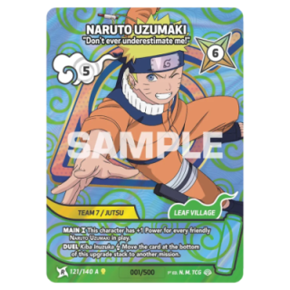 Naruto Uzumaki 121/140 Shinobi Shiren