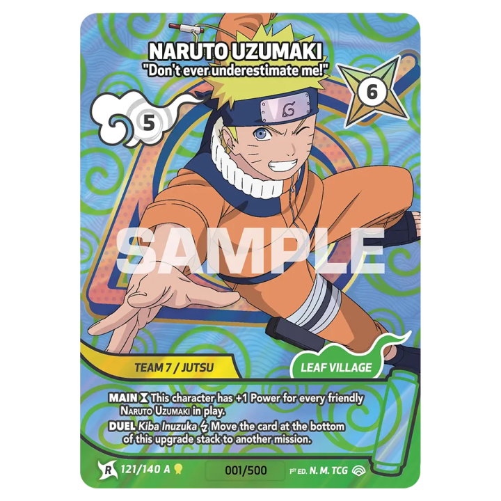 Naruto Uzumaki 121/140 Shinobi Shiren