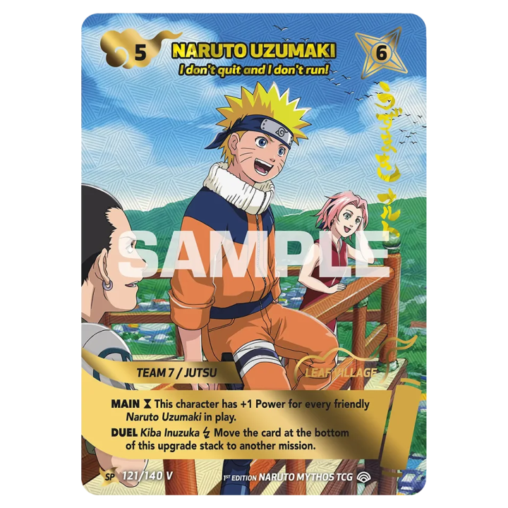 Naruto Uzumaki 121/140 Shinobi Shiren