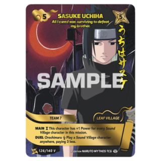 Sasuke Uchiwa 126/140 Shinobi Shiren