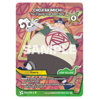 Chôji Akimichi 128/140 Shinobi Shiren
