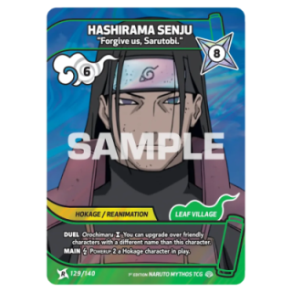 Hashirama Senju 129/140 Shinobi Shiren