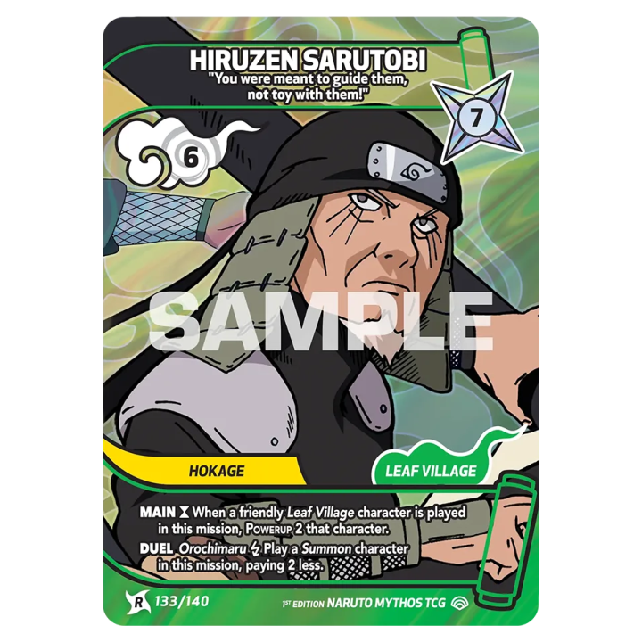 Hiruzen Sarutobi 133/140 Shinobi Shiren