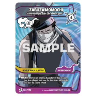 Zabuza Momochi 136/140 Shinobi Shiren