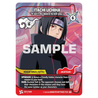 Itachi Uchiwa 137/140 Shinobi Shiren