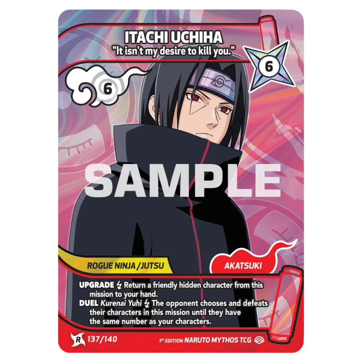 Itachi Uchiwa 137/140 Shinobi Shiren