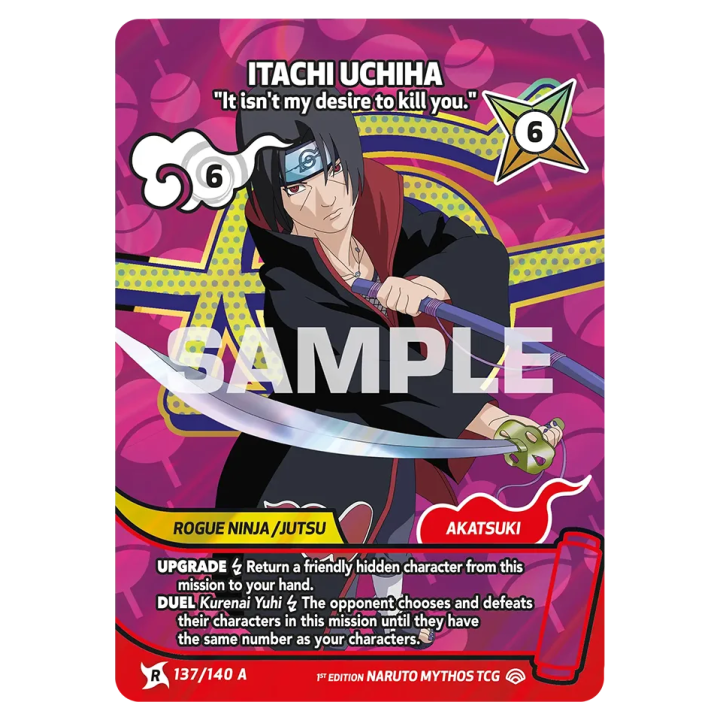 Itachi Uchiwa 137/140 Shinobi Shiren