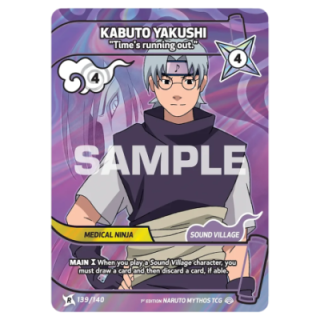 Kabuto Yakushi 139/140 Shinobi Shiren