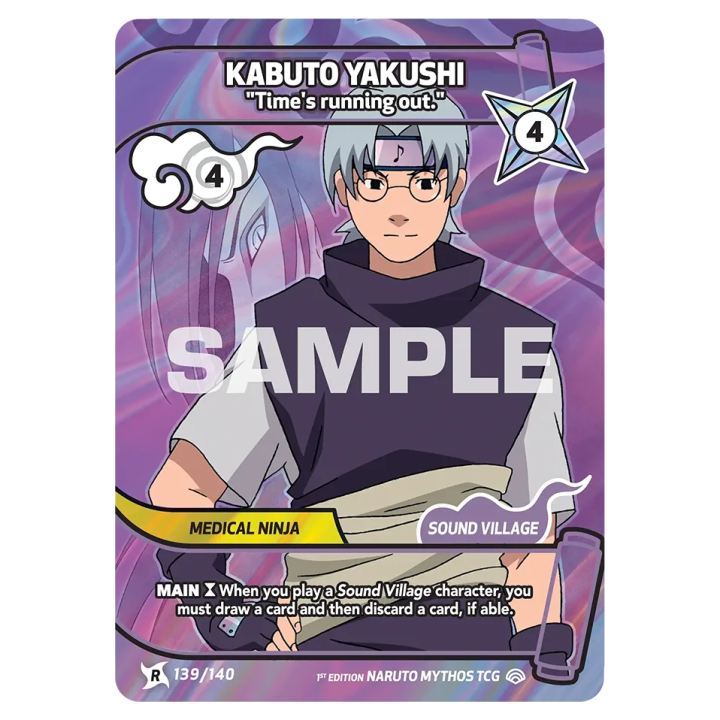 Kabuto Yakushi 139/140 Shinobi Shiren