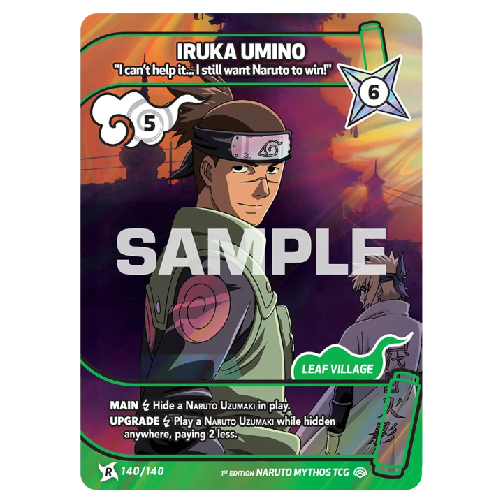 Iruka Umino 140/140 Shinobi Shiren